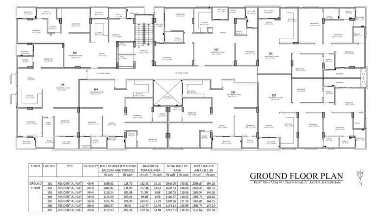 Open Uday nagar floor plan-1