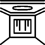 False Ceiling with LED Lights & Fans